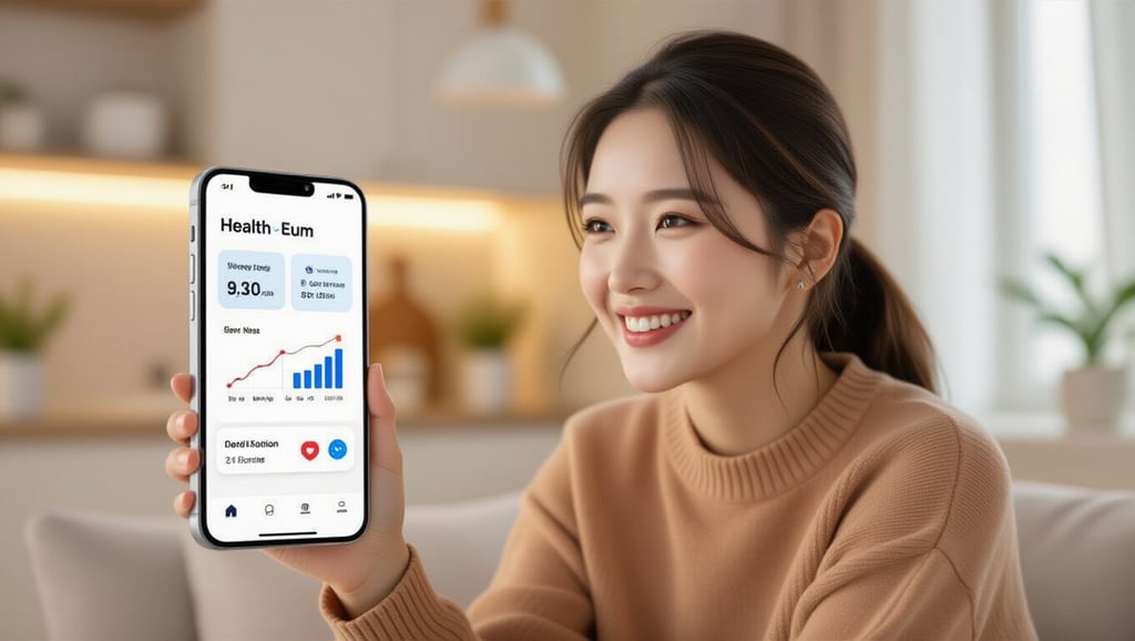 📋 건강e음 앱, 스마트 건강 관리의 시작