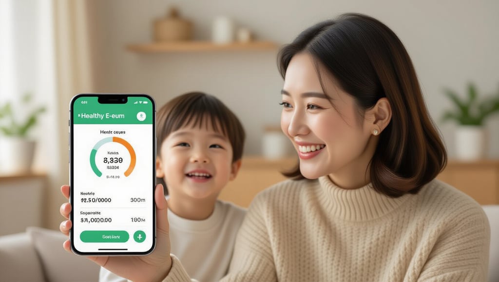 👶 우리 아이 건강 관리, 건강e음 앱으로!