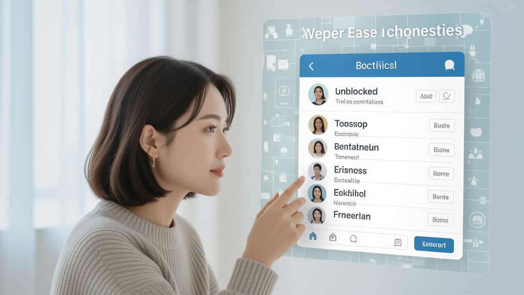 🔄 차단 해제 후 DM 메시지, 어떻게 변할까요?