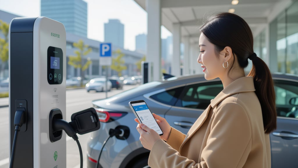 📱 EV 이음 앱으로 스마트 충전