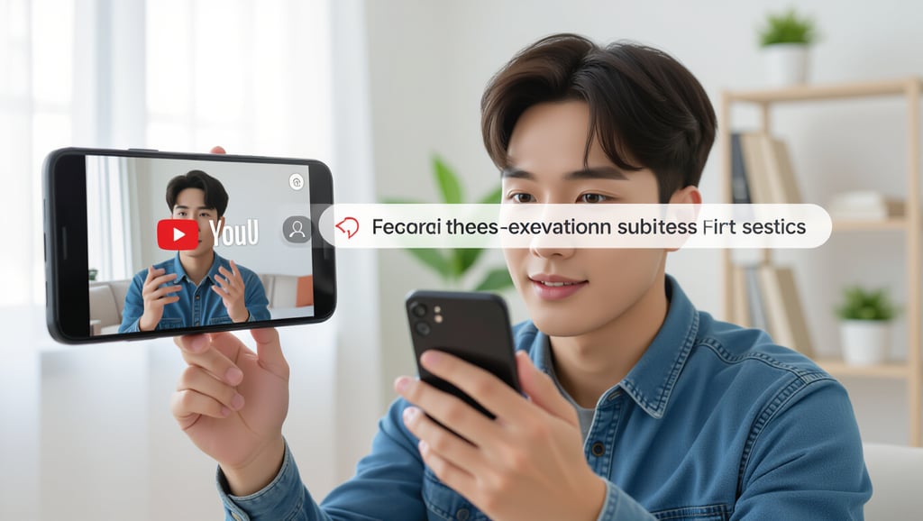 📱 모바일 앱(안드로이드/iOS) 자막 끄기 완벽 정리