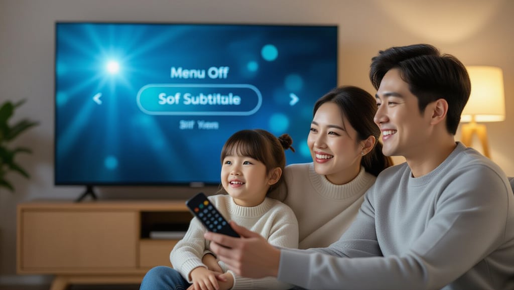 📺 스마트 TV 및 기타 기기 자막 제어 쉽게 하기