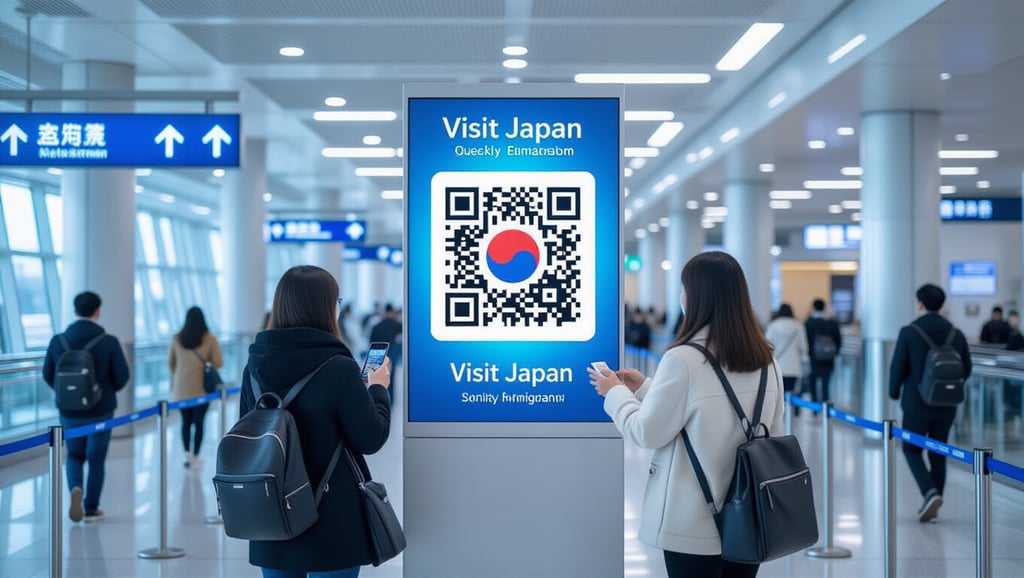 📋 비짓재팬웹, 스마트 입국 필수 준비물