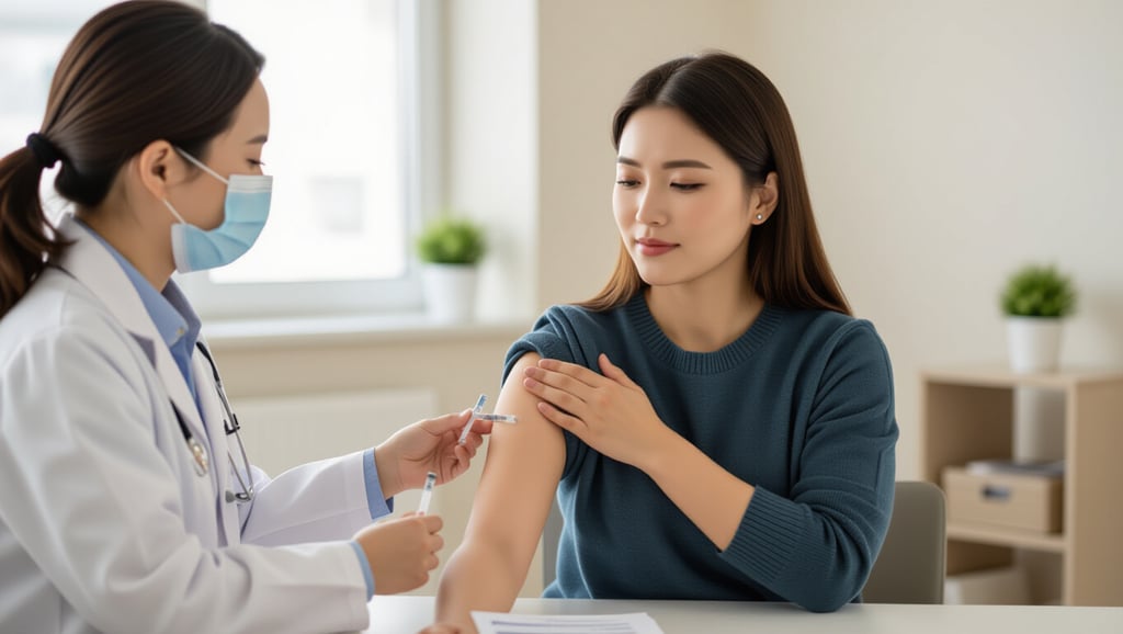 📝 접종 절차 및 당일 유의사항