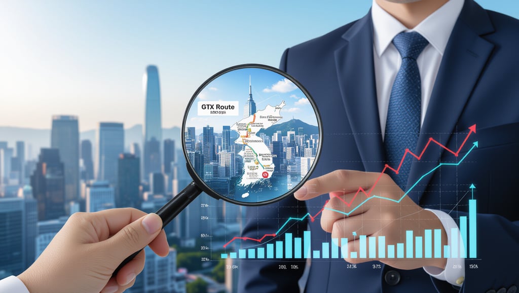 📊 주요 GTX 노선별 수혜 지역 비교 (A, B, C)