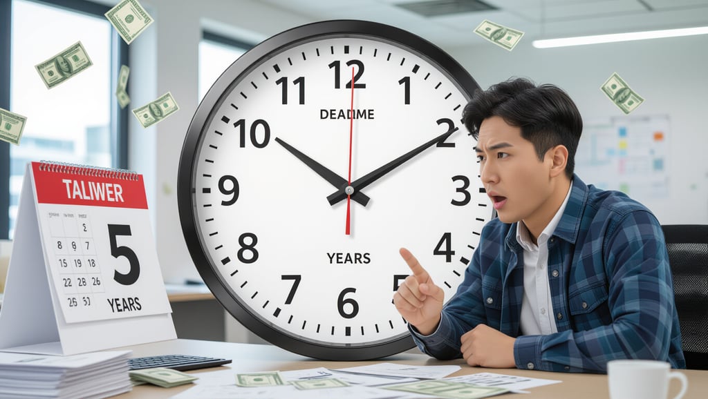 ⏰ 언제까지 신청해야 할까요? 경정청구 기한