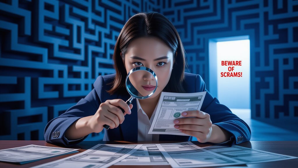 ⚠️ 안전하게 내 돈 찾기: 사기 예방 꿀팁