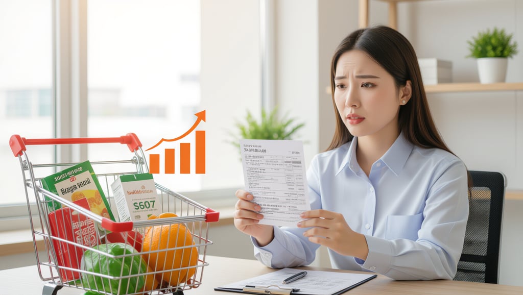 📊 연도별 최저임금 및 물가 수치 비교